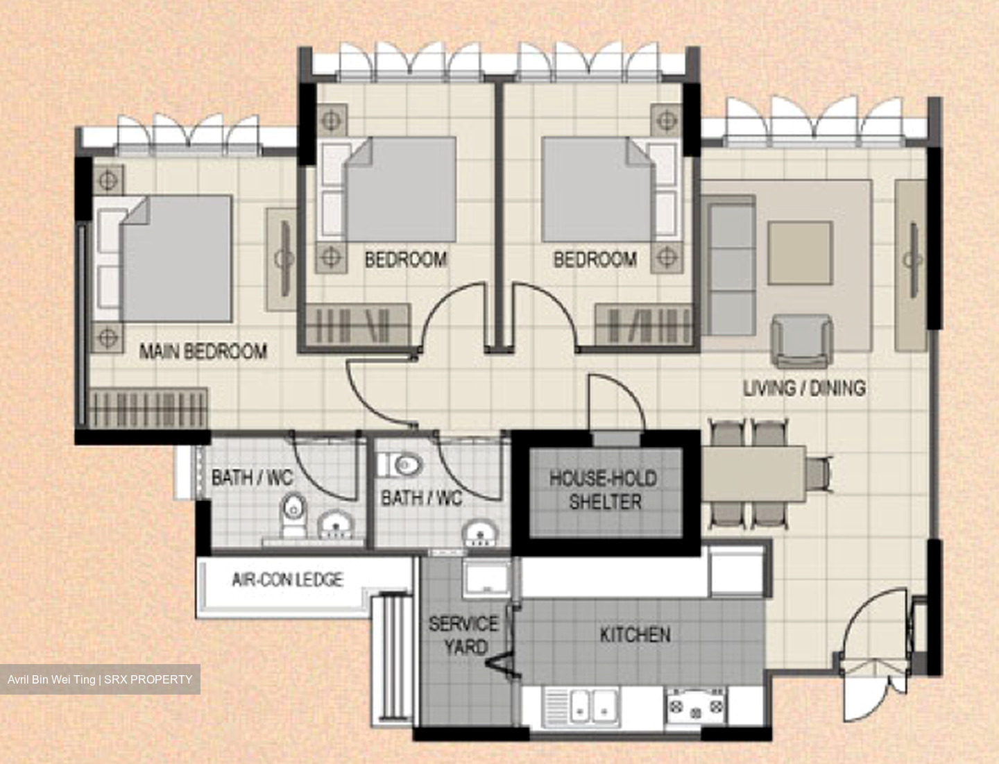 Blk 526A Costa Ris (Pasir Ris), HDB 4 Rooms #576500091